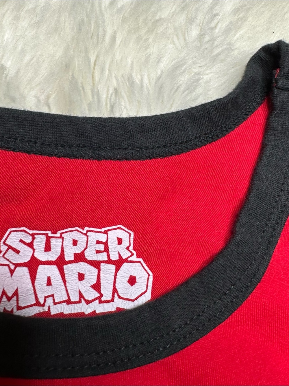 Super Mario Tank Top Red Size 7 - Picture 9 of 16